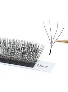 W Shape Handwoven Premium Faux Mink Soft Light Natural Eyelashes Extension Cilia W Volume Eyelash Extension Wholesale Lashes Supplies 4D Lash Clusters,Eye Lash Clusters,Individual Eyelashes,Lashes,Fake Lashes