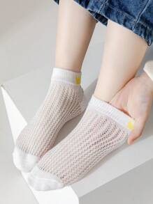 Jungen 5 Paar Knöchelsocken mit Krone Muster, atmungsaktiv für Alltag