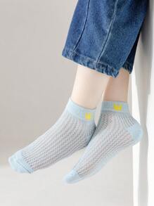 Jungen 5 Paar Knöchelsocken mit Krone Muster, atmungsaktiv für Alltag