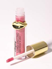 不粘杯子唇彩,金屬質感保濕液體口紅水光澤度唇釉 - 藕粉色 - 查看 5