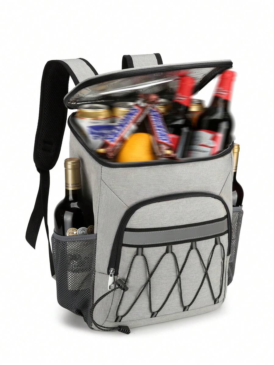 picnic Mochila impermeable al aire libre de viaje Mochila picnic Mochila aislamiento embalar - Gris - Ver 1