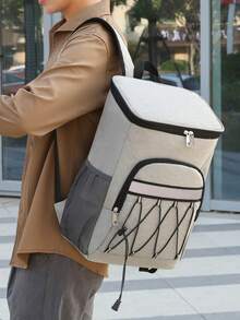 picnic Mochila impermeable al aire libre de viaje Mochila picnic Mochila aislamiento embalar - Gris - Ver 2