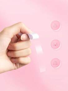 36入组/套無紡布織物時尚兩面現代防滑無痕織帶適合夏天 - 白色 - 查看 2