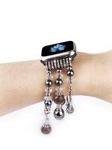 多層串珠錶帶適用於Apple Watch - 彩色 - 查看 4