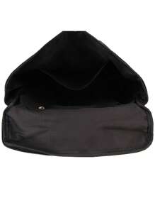 Waterproof,Lightweight,Portable Lady Face Sequin Ladies Backpack - Black - View 4