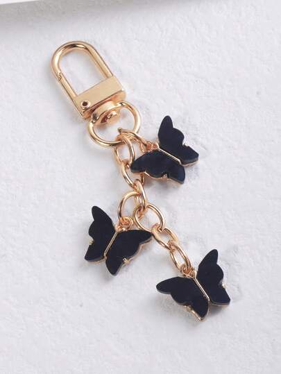 Butterfly Design Bag Charm Fashion Bag Accessories Accessories Decor For Teen Girls Women College Students Rookies & White-Collar Workers Valentines Car Accessories Women Key Chain Charms Therian Valentines