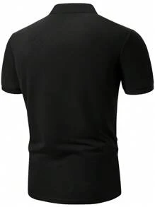 Manfinity Homme Hombres Camisa polo de color combinado - Multicolor - Ver 2
