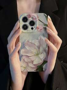 Floral Print Phone Case - Multicolor - View 1