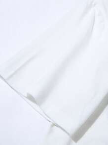 Nam Rồng & Đồ họa Chữ cái Áo thun - trắng - Xem 4