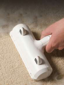 1入組素色寵物脫毛刷適用於家庭適用於清潔 - 白色 - 查看 3