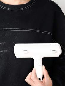 1入組素色寵物脫毛刷適用於家庭適用於清潔 - 白色 - 查看 8