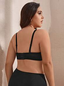 Hơn Chất rắn Vòng thép Bras - màu đen - Xem 2