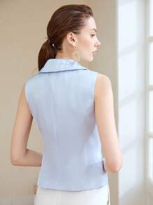 MOTF PREMIUM SLEEVELESS BLAZER VEST