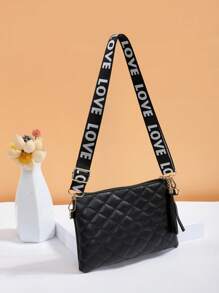 Stylish Minimalist Design Ladies Shoulder Bag, Casual Versatile Small Crossbody Bag