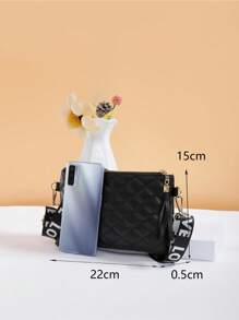 Stylish Minimalist Design Ladies Shoulder Bag, Casual Versatile Small Crossbody Bag
