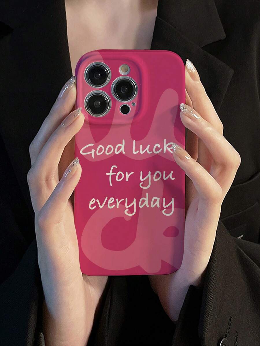 標語圖案防水手機外殼 - 彩色 - 查看 1