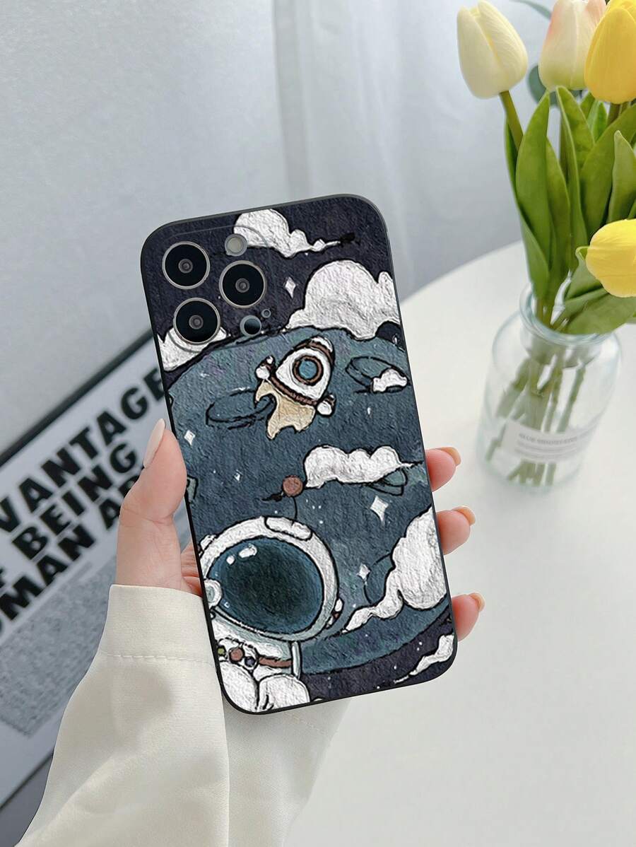 宇航員圖案防摔手機外殼