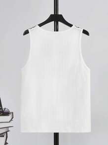 Manfinity RebelGame Áo thun nam màu trơn Giải trí - trắng - Xem 2