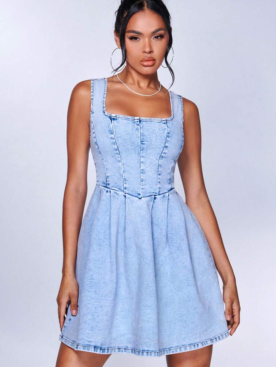 silver dress shoes Girls neckline_Illusion Graduation Guest Outfit Purchase Type:Rent