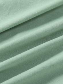 Baby Boy Cartoon Graphic Tee & Shorts Set - Green - View 8