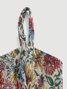 SHEIN MOD Floral Print Cami Dress - Multicolor - View 4