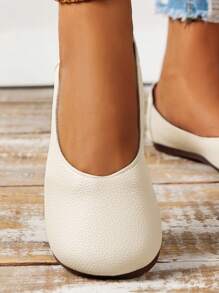 Women Minimalist Ballet, Fashion Flats White - White - View 4