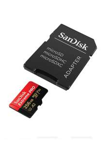 1入組SanDisk Extreme Pro快閃記憶卡128GB Micro SD卡SDXC UHS-I 金標512GB 256GB 64GB 32GB U3 V30 TF卡記憶卡