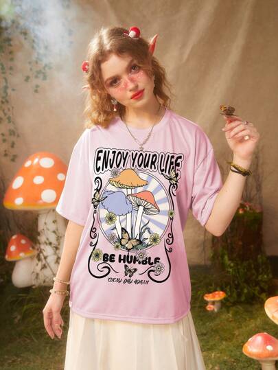 تي شيرت منخفض الاكتاف صور رسوم كارتون