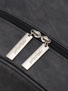 Bebé Bolsa de pañales PU - Negro - Ver 10