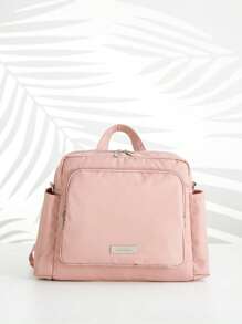 Bebé Bolsa de pañales impermeable - Rosa - Ver 2