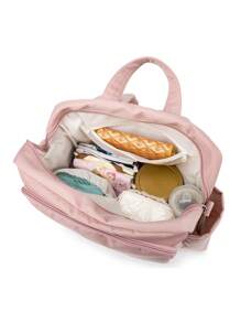 Bebé Bolsa de pañales impermeable - Rosa - Ver 9