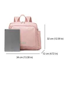 Bebé Bolsa de pañales impermeable - Rosa - Ver 10