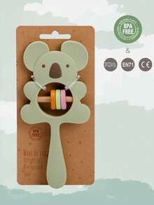 Bebé Mordedor de silicona koala diseño - Verde - Ver 4