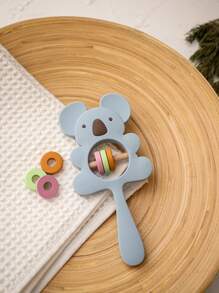 Bebé Mordedor de silicona koala diseño - Azul - Ver 2