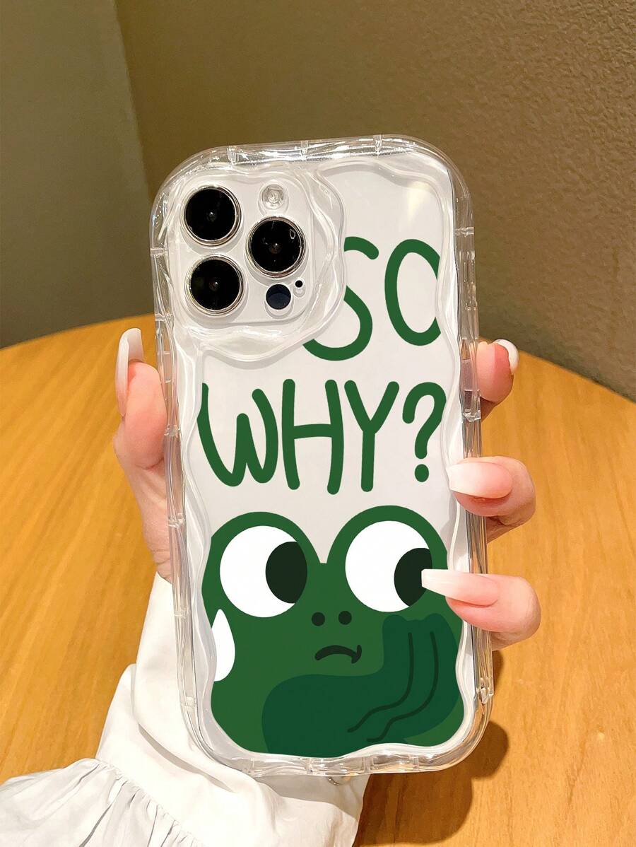 Ốp điện thoại họa tiết ếch & chữ cái - Nhiều màu - Xem 1