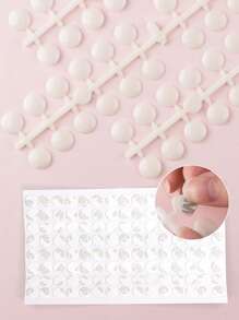 120pcs False Nail Tips Color Chart, Nail Polish Display Card, Adhesive Stickers For Colorful Nail Polish,Nail Supplies,Nail Tools,Nail Art Tools,Back To School,Nails,Nail Tools For Press On Nails,Manicure Pedicure Tools - Beige - View 5