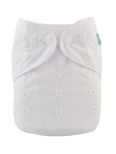 1入組素色嬰兒布尿布