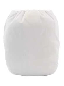 1入組素色嬰兒布尿布