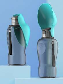 1入組便攜寵物旅行水壺 - 彩色 - 查看 1