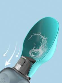 1入組便攜寵物旅行水壺 - 彩色 - 查看 7