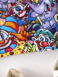 SHEIN Chàng trai trẻ Phim hoạt hình dễ thương Phong cách Giải trí Áo ba lỗ Với Tròn Đường viền cổ áo , Mùa hè - Nhiều màu - Xem 5