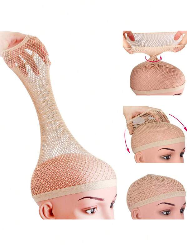 Reusable Wig Cap, 1pc Polyester Multiway Wear Wig Tool For Men Women