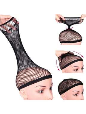 Reusable Wig Cap, 1pc Polyester Multi-way Wear Wig Tool For Men Women
