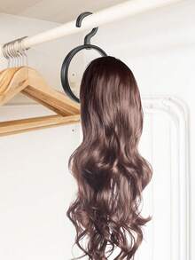 Reusable Wig Stand, 2pcs ABS Black Wig Tool For Home - Black - View 2