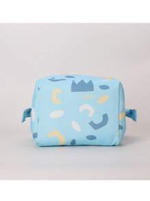 1 pieza Bolsa de pañales con patrón geométrico de gran capacidad - Multicolor - Ver 6