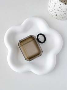 Clear Case Compatible With AirPods - Black - View 1