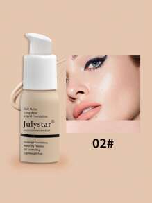 Julystar 控油粉底液，30 毫升持久自然無瑕輕盈不脫妝粉底 - 104 Light Ivory - 查看 2