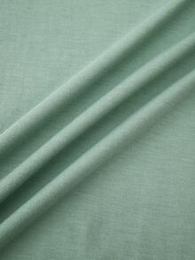 Manfinity Homme Áo thun & Áo lót Nam Lá thư Giải trí - Màu xanh Bạc hà - Xem 6