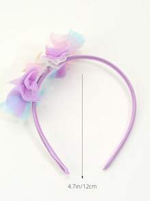 1pc Girls Starfish & Flower Decor Headband For Hair Decoration