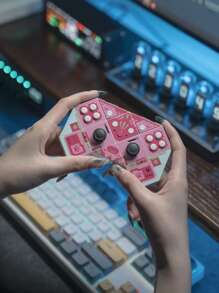 爪子圖案遊戲控制器 - 粉色 - 查看 9